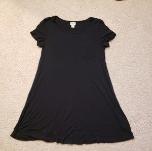 Black T-Shirt Dress